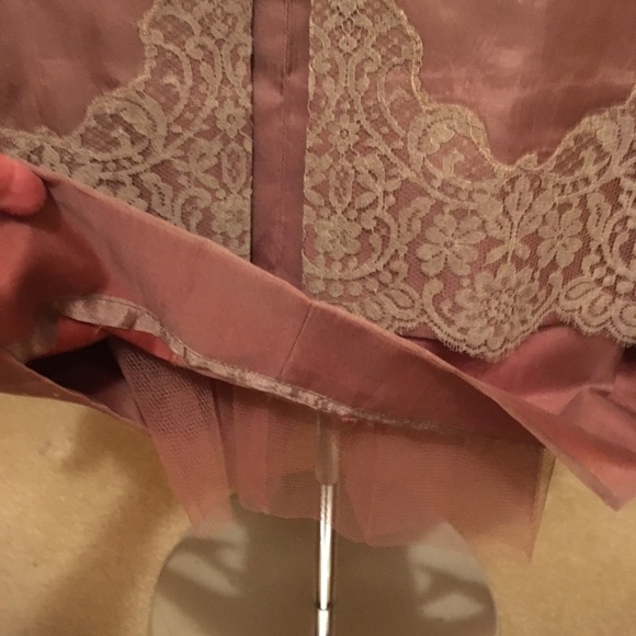 Vintage 1960s silk organza cocktail dress. - Picture 8 of 8